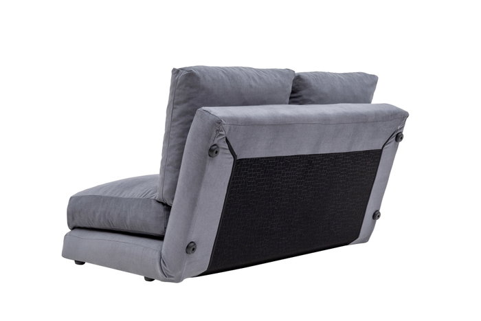 Atelier Del Sofa Taida - Sofá-cama de 2 plazas, Gris Atelier Del Sofa Taida - Sofá-cama de 2 plazas, Gris